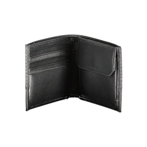 Calvin Klein card holder/Картодържач черен с много отделени