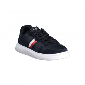 Tommy Hilfiger мъжки маратонки тъмносин червена бяла лента лого