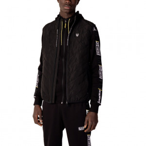 ea7 emporio armani елек  лятно яке черно с цип