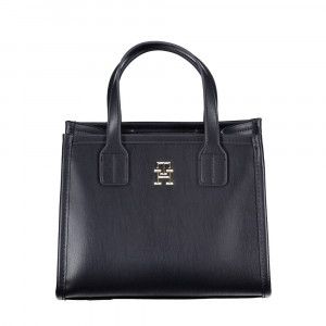 Tommy Hilfiger women dark blue дамска чанта тъмносиня голямо лого 