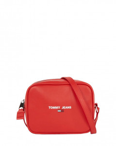 tommy hilfiger jeans woman bag дамска малка чанта за през рамо червена