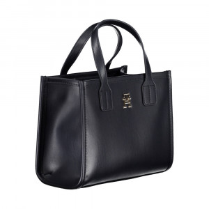 Tommy Hilfiger women dark blue дамска чанта тъмносиня голямо лого 