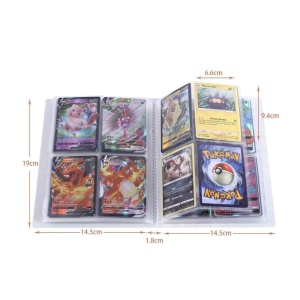 Album Pokemon Ho-Oh & Solgaleo, pentru 240 cartonase, 19 x 14.5 cm bastystoys