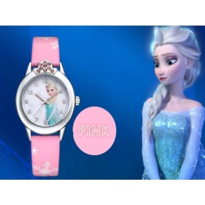 Ceas pentru copii Disney Frozen Elsa, roz - Img 2