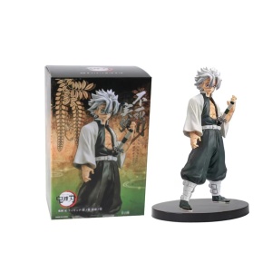 Figurina Demon Slayer Sanemi Shinazugawa, 16 cm