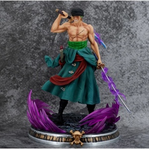 Figurina One Piece Roronoa Zoro, 2 fete, 21 cm - Img 4