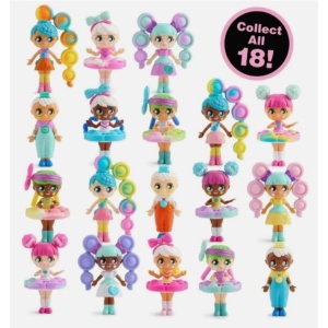 Papusi Pop It, Fashion Fidgets, set mini-dolluri cu functii tactile, multicolor, 7 ani - Img 5