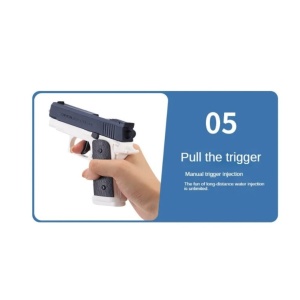 Pistol cu apa Glock, albastru - Img 5