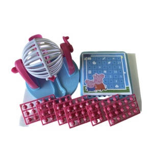 Bingo Educational Peppa Pig, 100 Cartonase, Multicolor, 3 ani - Img 2
