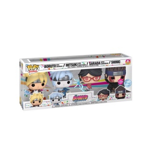 Blister 4 figurine POP Boruto exclusive bastystoys