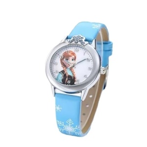 Ceas pentru copii Disney Frozen Anna, albastru