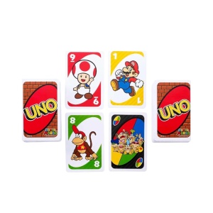 Joc de societate Mattel, UNO, Super Mario Bros, 8 ani - Img 4
