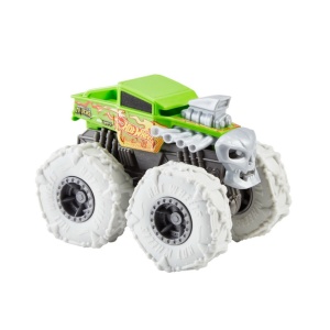 Masinuta Hot Wheels Monster Trucks - Twisted Treadz, Bone Shaker, 1:43 - Img 4
