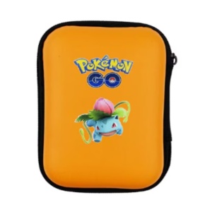 Portofel Pokemon GO Ivysaur portocaliu, pentru 50 cartonase, 10.5 x 16 cm
