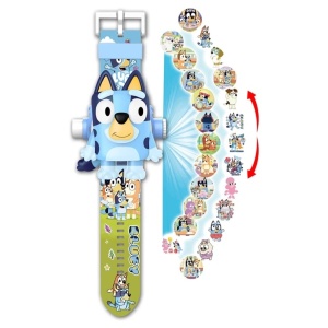 Ceas pentru copii cu proiector, Bluey