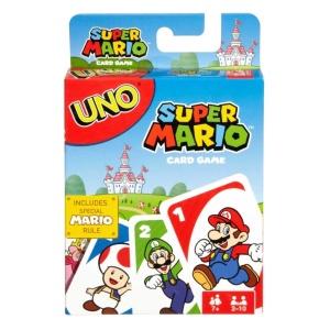 Joc de societate Mattel, UNO, Super Mario Bros, 8 ani