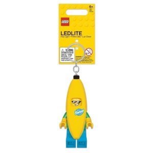 LEGO® - Breloc cu lanterna LED, Banana Guy