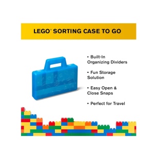 LEGO® Trusa de transport si sortat piese, albastru - Img 6