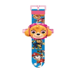 Ceas pentru copii Paw Patrol cu proiector, Skye