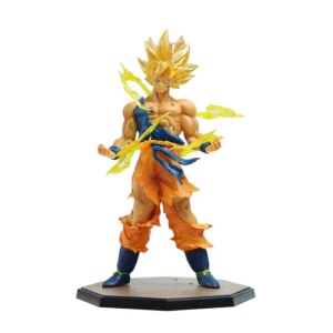 Figurina Dragon Ball Son Goku Super Saiyan, 16 cm