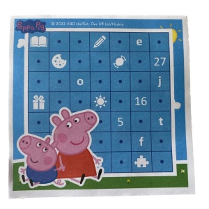 Bingo Educational Peppa Pig, 100 Cartonase, Multicolor, 3 ani - Img 3