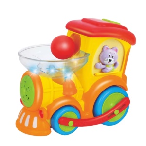 Jucarie interactiva HOLA Locomotiva cu sunete si lumini LA958, 18 luni+, multicolor - Img 2