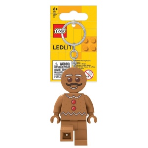 LEGO® - Breloc cu lanterna LED, Omuletul Turta dulce