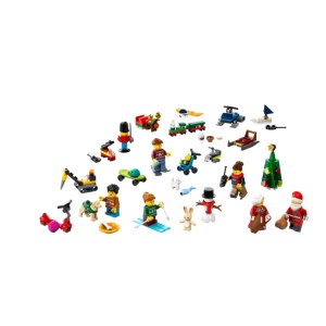 LEGO® City - Calendar de advent 60436, 195 piese - Img 3