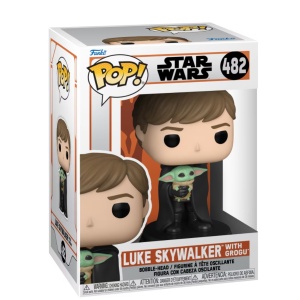 Figurina Funko POP! Star Wars - Luke Skywalker, with Grogu