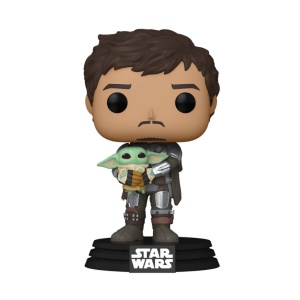 Figurina Funko POP! Star Wars: Mandalorian - Mandalorian cu Grogu - Img 2