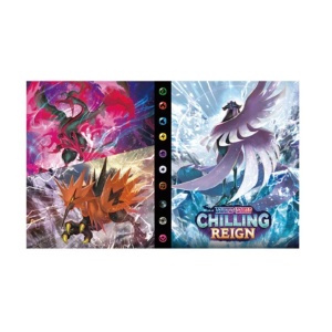 Album Pokemon Galarian Articuno, Zapdos & Moltres Chilling Reign, pentru 240 cartonase, 19 x 14.5 cm