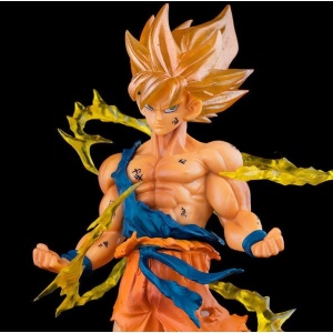 Figurina Dragon Ball Son Goku Super Saiyan, 16 cm - Img 2
