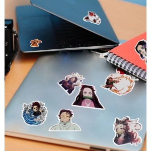 Set 50 stickere Demon Slayer, multicolor - Img 5