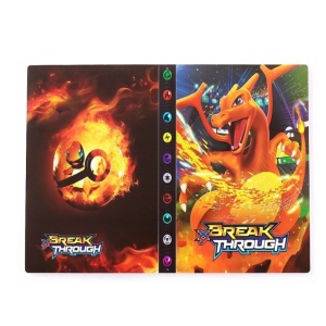Album Pokemon Charizard Break Through, pentru 240 cartonase, 19 x 14.5 cm