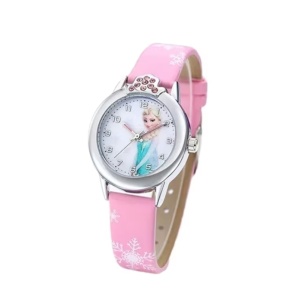Ceas pentru copii Disney Frozen Elsa, roz