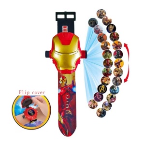 Ceas pentru copii Marvel cu proiector, Iron Man - Img 2