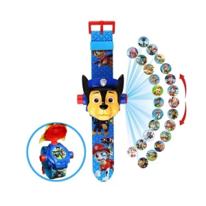 Ceas pentru copii Paw Patrol cu proiector, Chase - Img 2