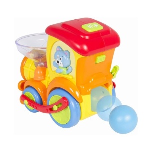 Jucarie interactiva HOLA Locomotiva cu sunete si lumini LA958, 18 luni+, multicolor - Img 3