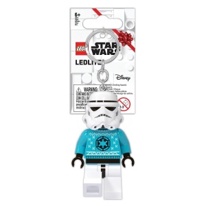 LEGO® Star Wars - Breloc cu lanterna LED, Stormtrooper Winter Edition