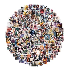 Set 50 stickere Demon Slayer, multicolor - Img 2