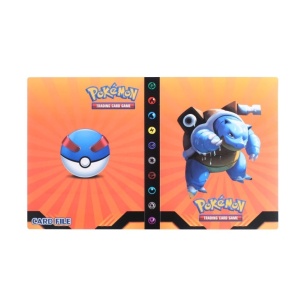 Album Pokemon Blastoise, pentru 240 cartonase, 19 x 14.5 cm