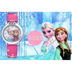 Ceas pentru copii Disney Frozen Elsa & Anna, roz - Img 2
