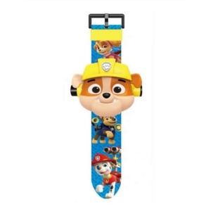 Ceas pentru copii Paw Patrol cu proiector, Rubble