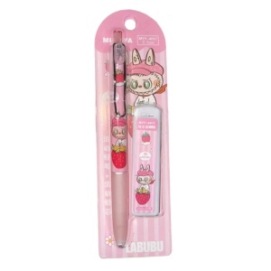 Creion mecanic Labubu Love 0.5 mm, roz