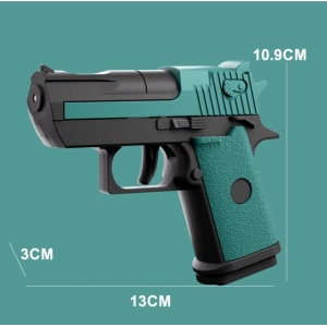 Pistol cu apa Desert Eagle, turcoaz - Img 2
