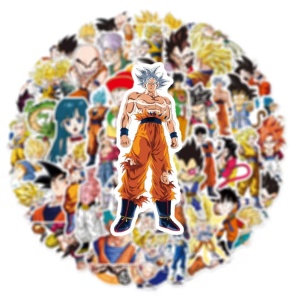 Set 50 stickere Dragon Ball, multicolor - Img 3