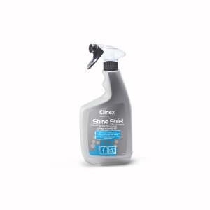 Solutie curatare suprafete otel inoxidabil Clinex Shine Steel, 650 ml