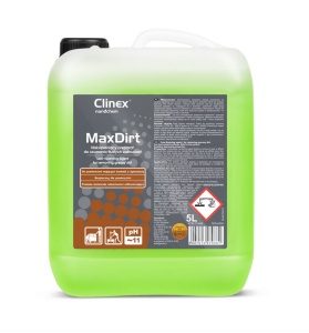Produs pentru curatarea petelor de grasime, cu spumare redusa, Clinex Max Dirt 5l