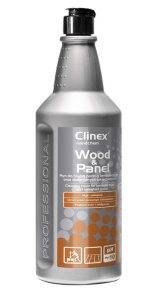 Detergent pentru parchet si suprafete lemn Clinex Wood & Panel, concentrat, 1L