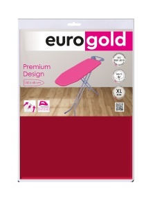 Husa pentru masa de calcat Eurogold, 130 x 48 cm, DC48F3RED1760
